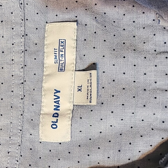 Old Navy Polka Dot Button Down Shirt - Picture 4 of 5